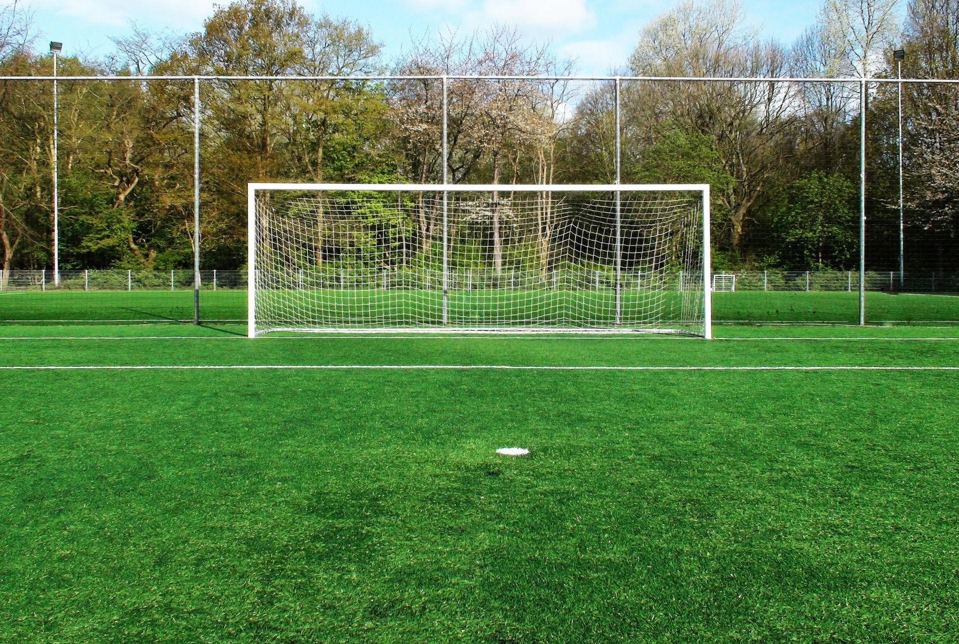 sports field turf installation
